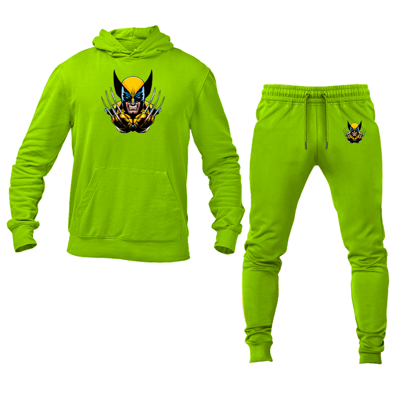Men's Wolverine 2025 Art  Hoodie Joggers Set